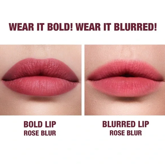 🌹Charlotte Tilbury Airbrush Flawless Matte Lip Blur Liquid Lipstick - Rose Blur - Picture 7 of 7